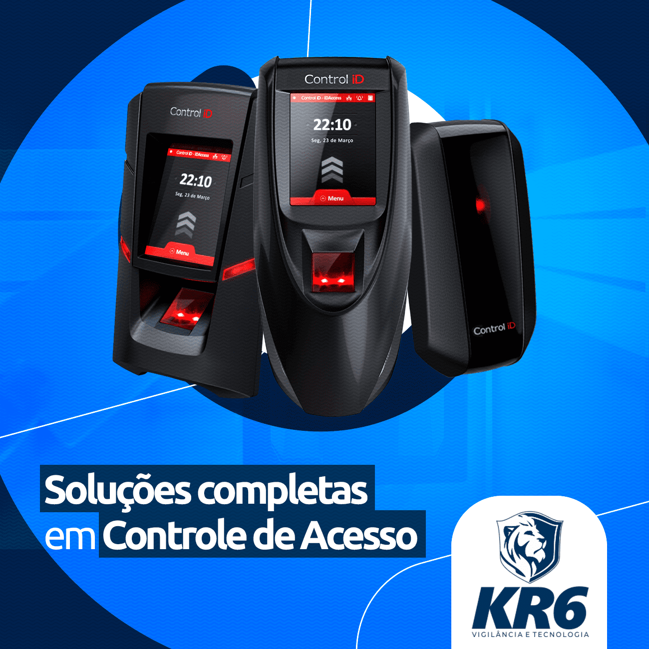 Soluções completas em Controle de Acesso